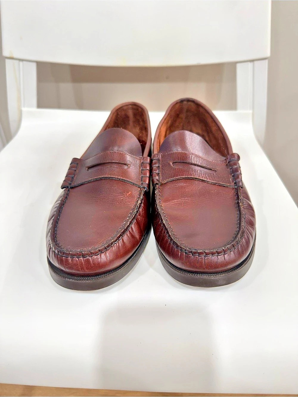 Paraboot Michael Leather Loafers Brown US 10